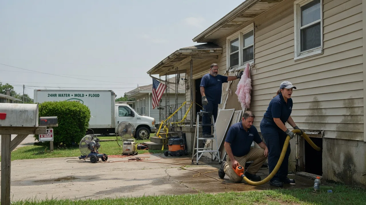 Water Damage Repair in Humnoke, AR near me